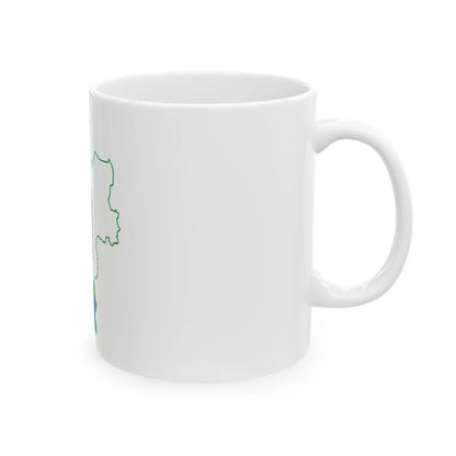 Kirov-obl-geo-stub (Russia) White Coffee Mug - Go Mug Yourself