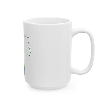 Kirov-obl-geo-stub (Russia) White Coffee Mug - Go Mug Yourself