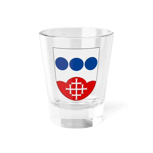 Kisa församling vapen (Sweden) (Coat of Arms) Shot Glass 1.5oz 1.5oz - Go Mug Yourself