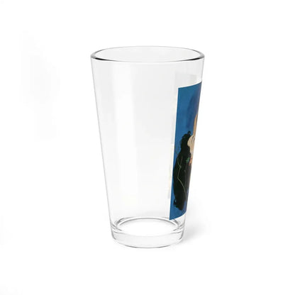 Kiss and Consequences, Redbook, January 1956 - Pint Glass 16oz - Go Mug Yourself