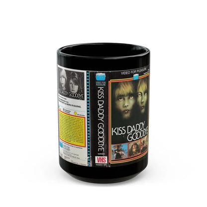 KISS DADDY GOODBYE (VHS COVER) - Black Coffee Mug 15oz - Go Mug Yourself