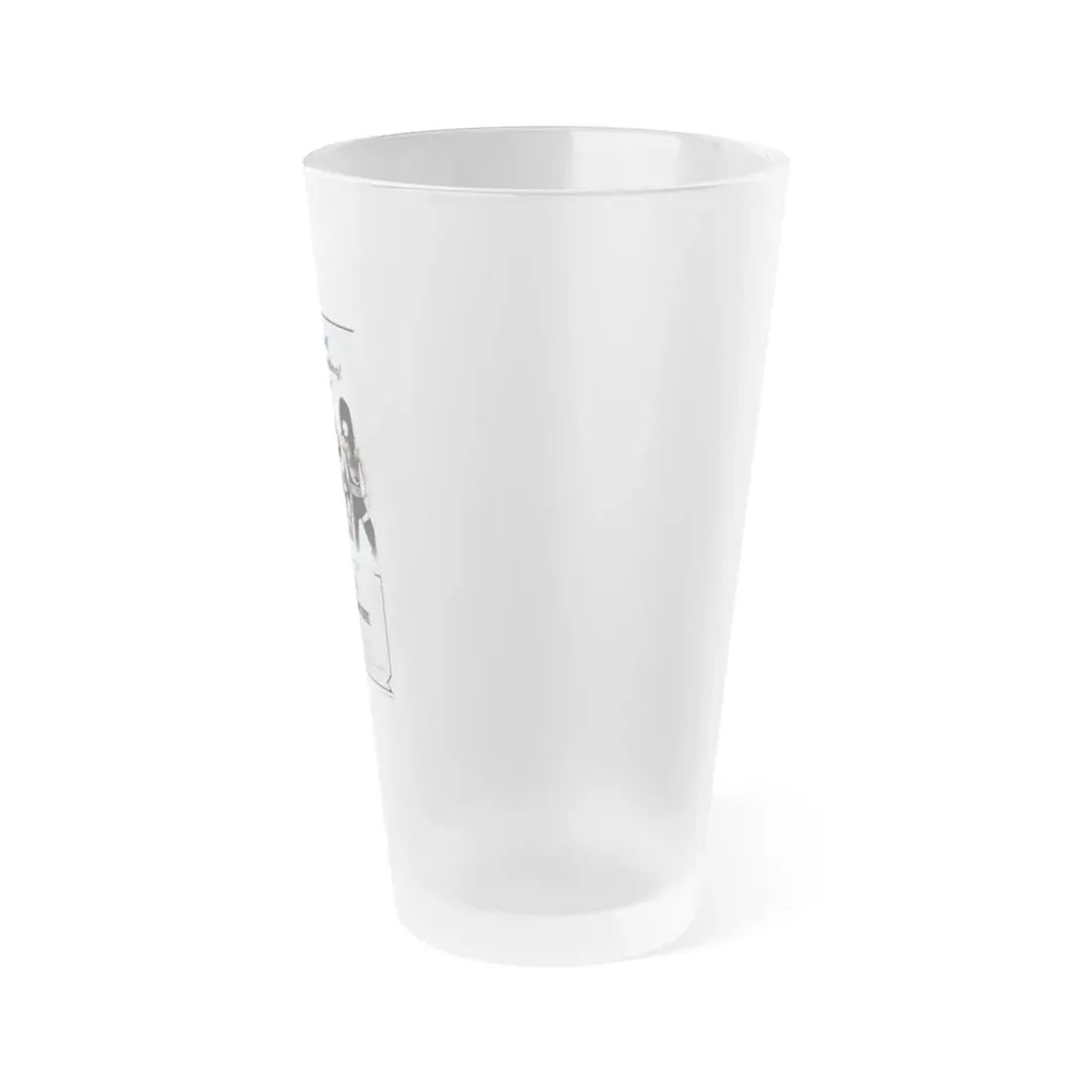 KISS IN ATTACK OF THE PHANTOMS (KISS MEETS THE PHANTOM OF THE PARK) 1978 Movie Poster - Frosted Pint Glass 16oz - Go Mug Yourself