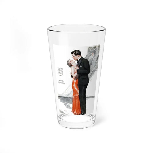 Kiss Me In The Moonlight, Good Housekeeping, November 1931 - Pint Glass 16oz-16oz-Go Mug Yourself