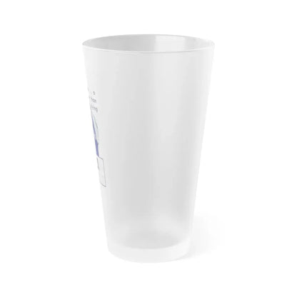 KISS ME MONSTER 1969 Movie Poster - Frosted Pint Glass 16oz - Go Mug Yourself