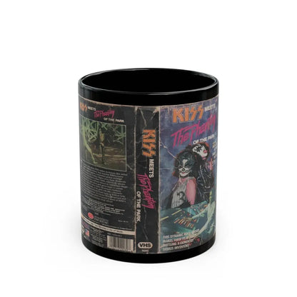 KISS MEETS THE PHANTOM OF THE PARK (VHS COVER) - Black Coffee Mug 11oz - Go Mug Yourself