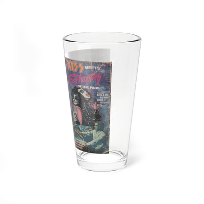 KISS MEETS THE PHANTOM OF THE PARK (VHS COVER) Pint Glass 16oz-Go Mug Yourself