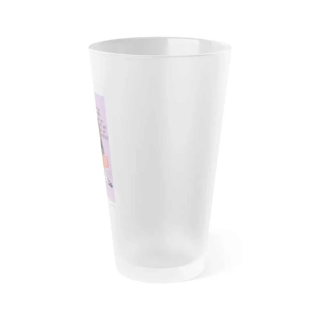 KISS OF THE TARANTULA 1975 Movie Poster - Frosted Pint Glass 16oz - Go Mug Yourself