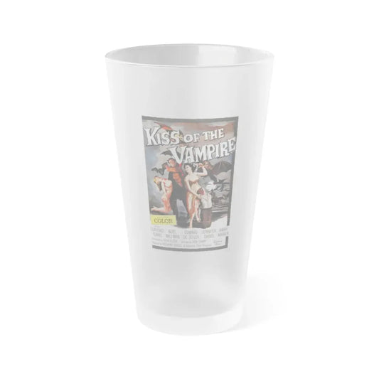 KISS OF THE VAMPIRE (2) 1963 Movie Poster - Frosted Pint Glass 16oz 16oz Frosted - Go Mug Yourself