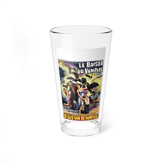 KISS OF THE VAMPIRE (BELGIAN) 1963 Movie Poster - Pint Glass 16oz-16oz-Go Mug Yourself