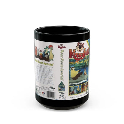 KISSYFUR BEAR ROOTS SPECIAL (VHS COVER) - Black Coffee Mug 15oz - Go Mug Yourself