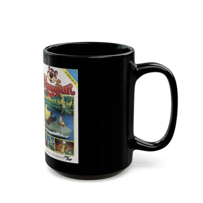 KISSYFUR BEAR ROOTS SPECIAL (VHS COVER) - Black Coffee Mug-Go Mug Yourself