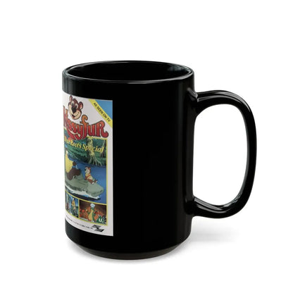 KISSYFUR BEAR ROOTS SPECIAL (VHS COVER) - Black Coffee Mug - Go Mug Yourself