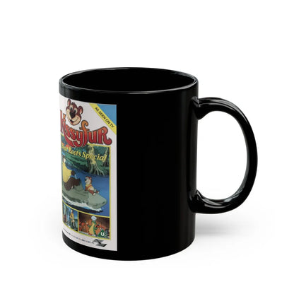 KISSYFUR BEAR ROOTS SPECIAL (VHS COVER) - Black Coffee Mug-Go Mug Yourself