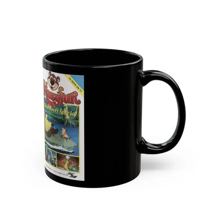 KISSYFUR BEAR ROOTS SPECIAL (VHS COVER) - Black Coffee Mug - Go Mug Yourself