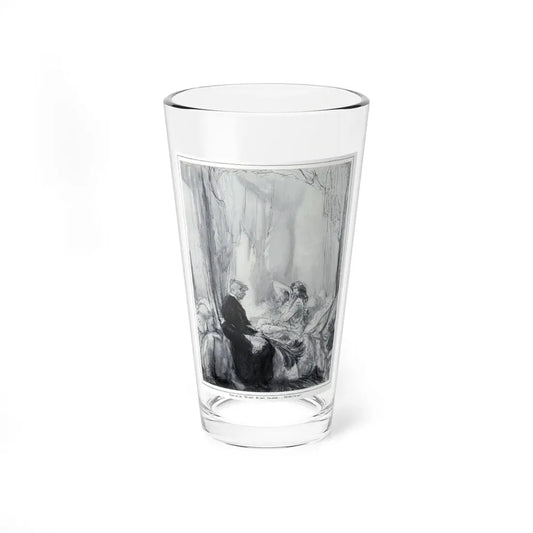 Kitty Passes, Harper's Bazar, May 1921 - Pint Glass 16oz 16oz - Go Mug Yourself