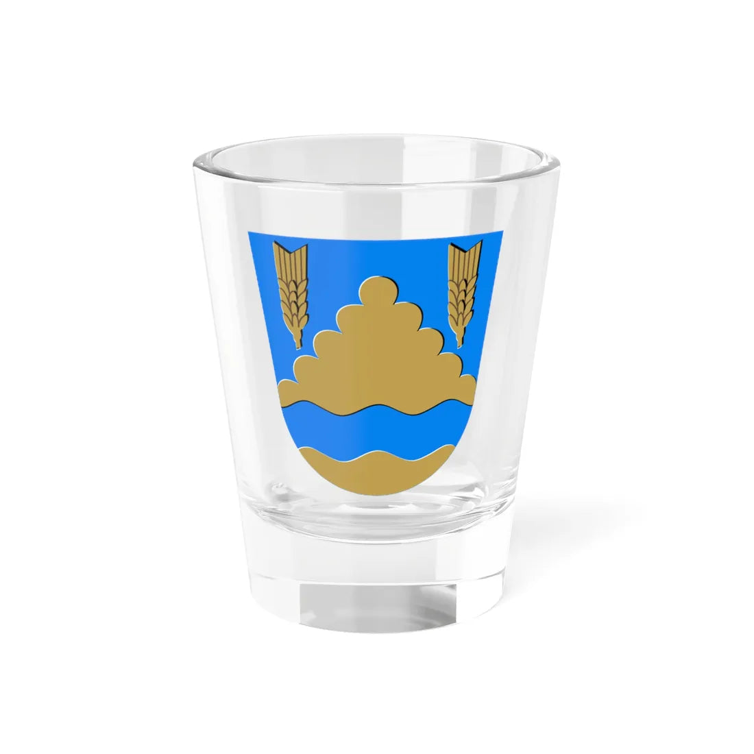 Kiukainen.vaakuna (Finland) (Coat of Arms) Shot Glass 1.5oz 1.5oz - Go Mug Yourself