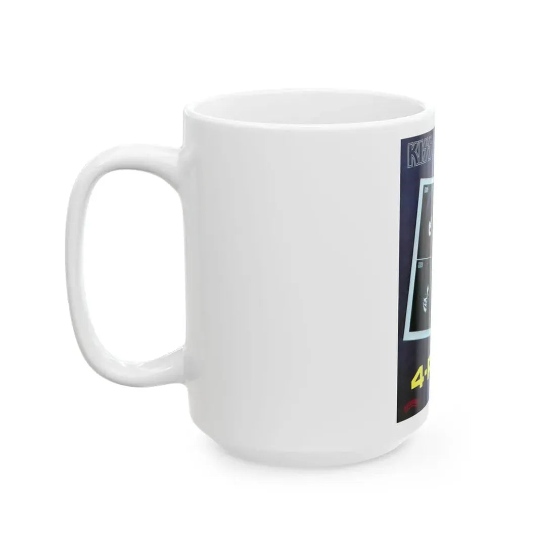 Kizz 1978 (Music Poster) White Coffee Mug - Go Mug Yourself