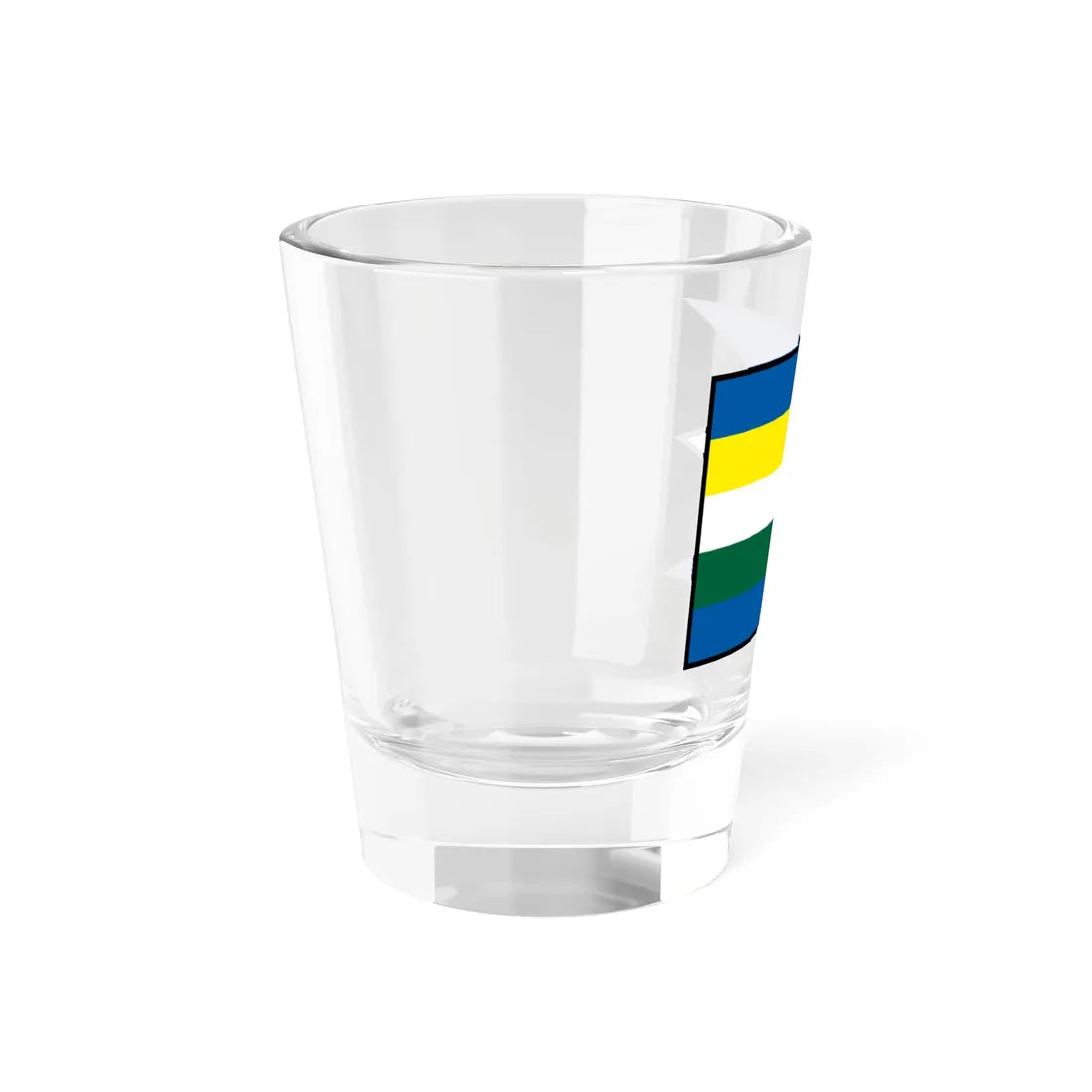 Klacno Prievidza Flag (Slovakia) Shot Glass 1.5oz - Go Mug Yourself