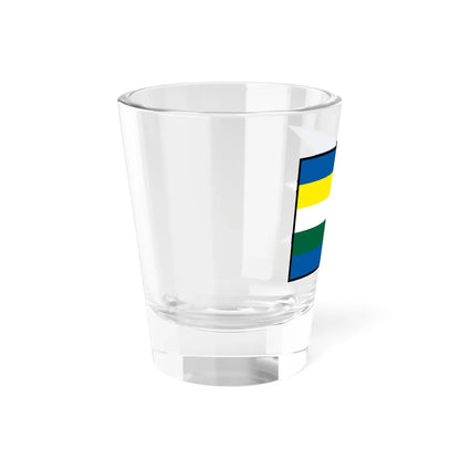 Klacno Prievidza Flag (Slovakia) Shot Glass 1.5oz - Go Mug Yourself