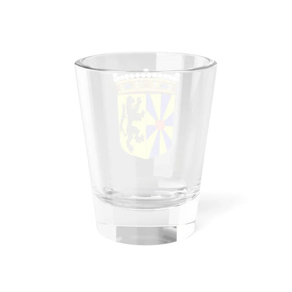 Klein wapen van West-Vlaanderen (Belgium) (Coat of Arms) Shot Glass 1.5oz - Go Mug Yourself