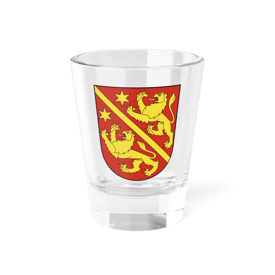 Kleinandelfingen-blazon (Switzerland) (Coat of Arms) Shot Glass 1.5oz 1.5oz - Go Mug Yourself