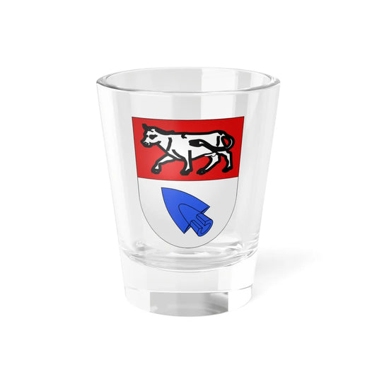 Kleinbösingen-coat of arms (Switzerland) (Coat of Arms) Shot Glass 1.5oz 1.5oz - Go Mug Yourself