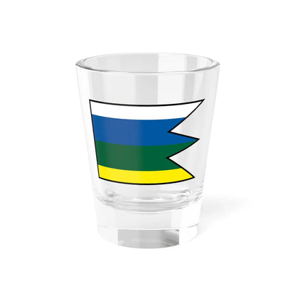 Klenany Velky Krtis Flag (Slovakia) Shot Glass 1.5oz 1.5oz - Go Mug Yourself