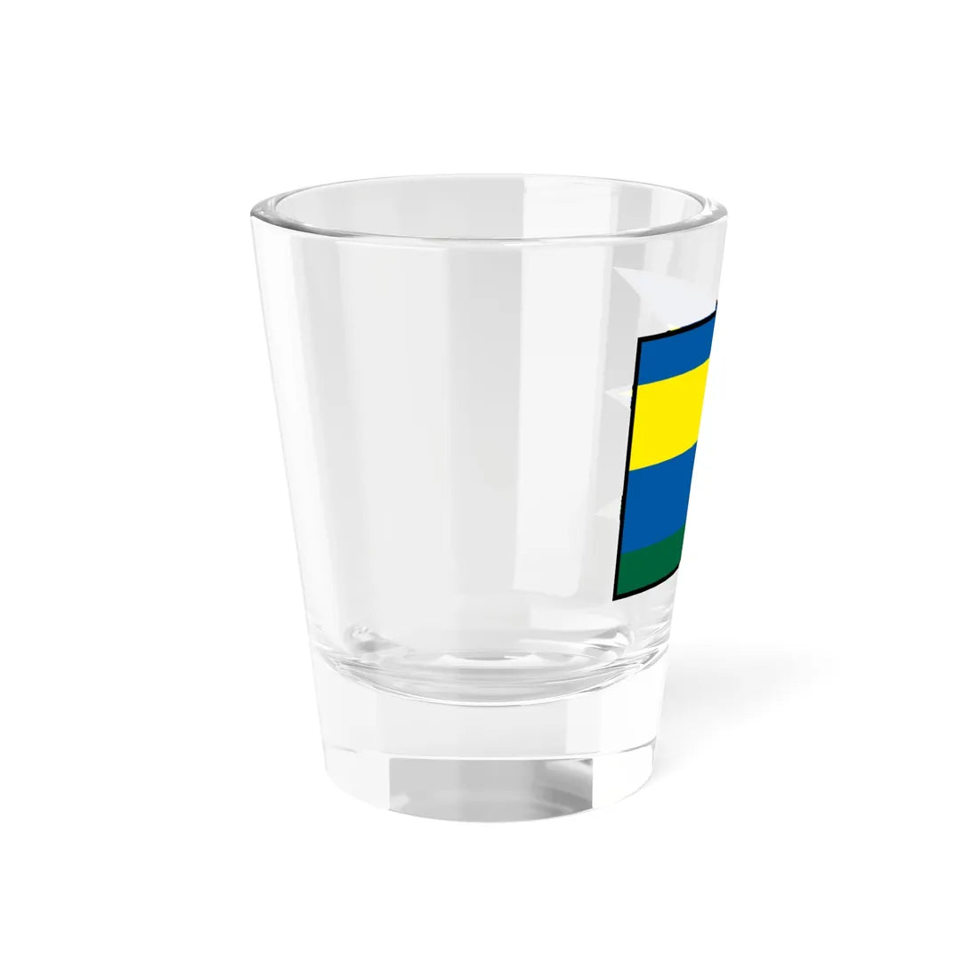 Klenovec Rimavska Sobota Flag (Slovakia) Shot Glass 1.5oz - Go Mug Yourself