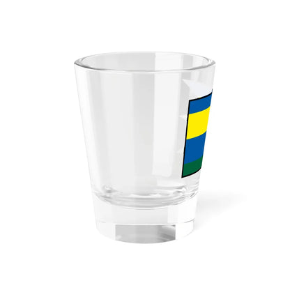 Klenovec Rimavska Sobota Flag (Slovakia) Shot Glass 1.5oz - Go Mug Yourself