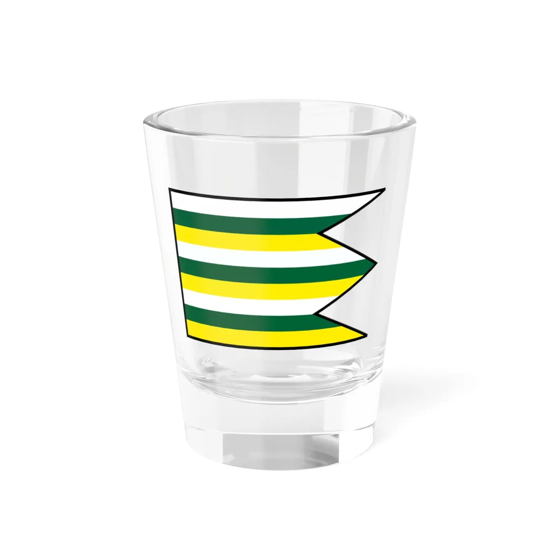 Klin Nad Bodrogom Trebisov Flag (Slovakia) Shot Glass 1.5oz 1.5oz - Go Mug Yourself