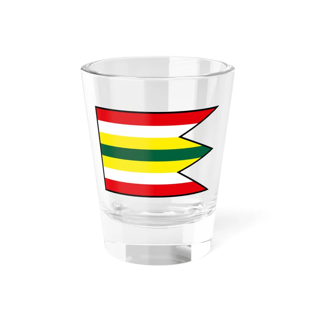 Klokocov Cadca Flag (Slovakia) Shot Glass 1.5oz 1.5oz - Go Mug Yourself