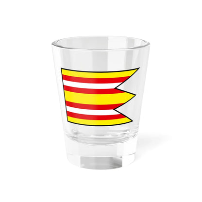 Klokocov Michalovce Flag (Slovakia) Shot Glass 1.5oz 1.5oz - Go Mug Yourself