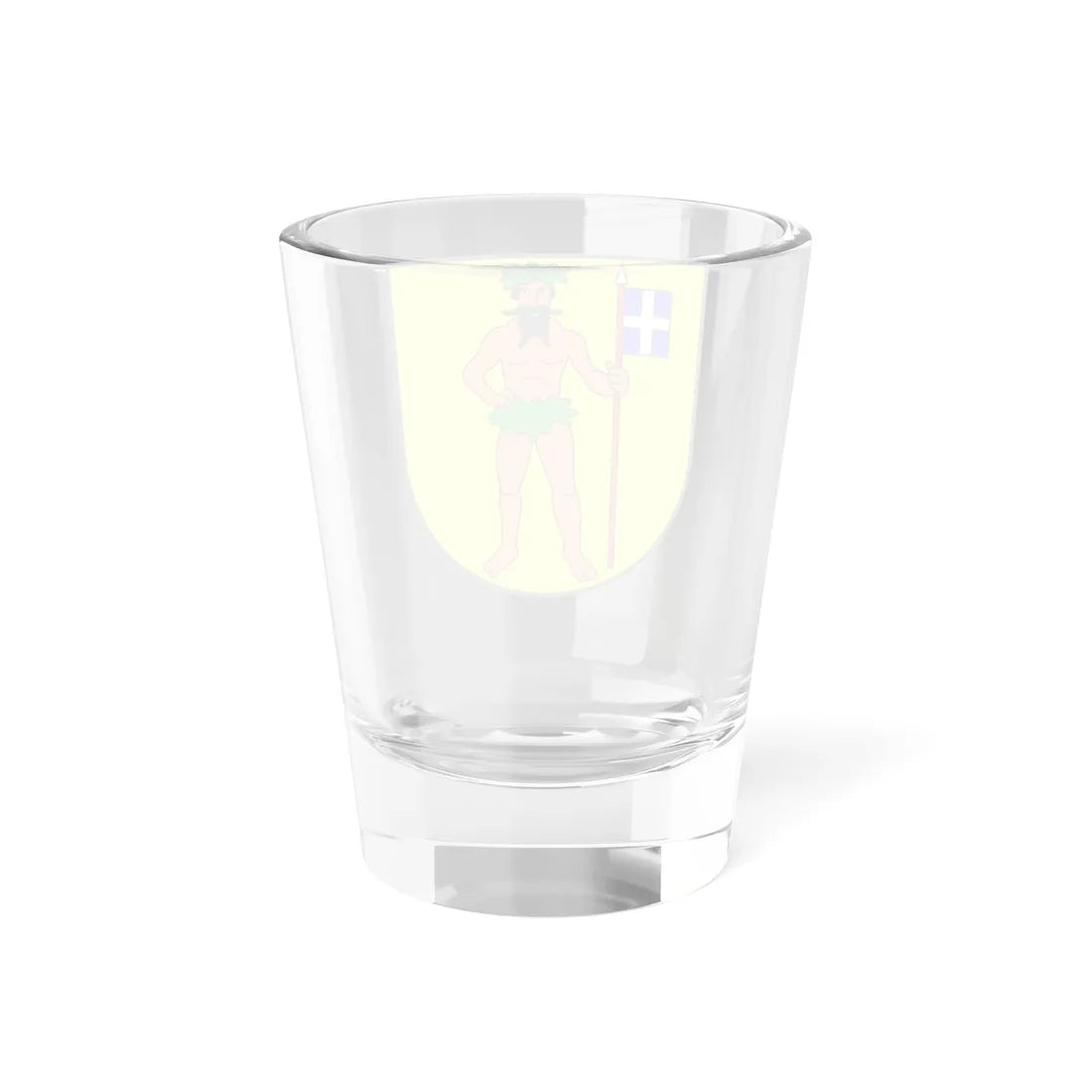 Klosters-Serneus wappen (Switzerland) (Coat of Arms) Shot Glass 1.5oz - Go Mug Yourself