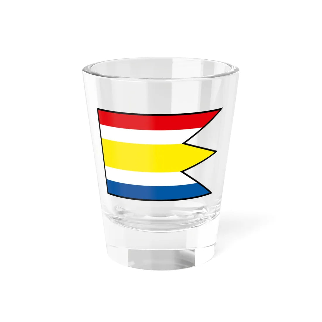 Kmetovo Nove Zamky Flag (Slovakia) Shot Glass 1.5oz 1.5oz - Go Mug Yourself
