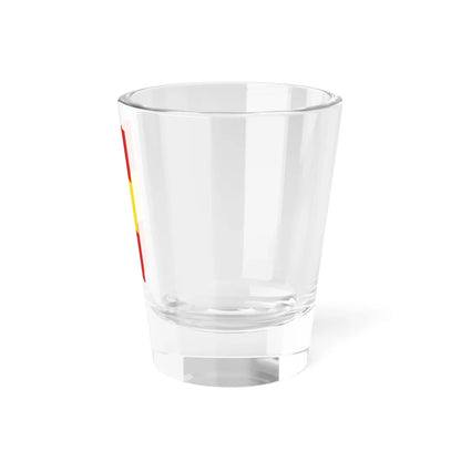 Knatterflagge Karlsruhe (Germany) Shot Glass 1.5oz - Go Mug Yourself