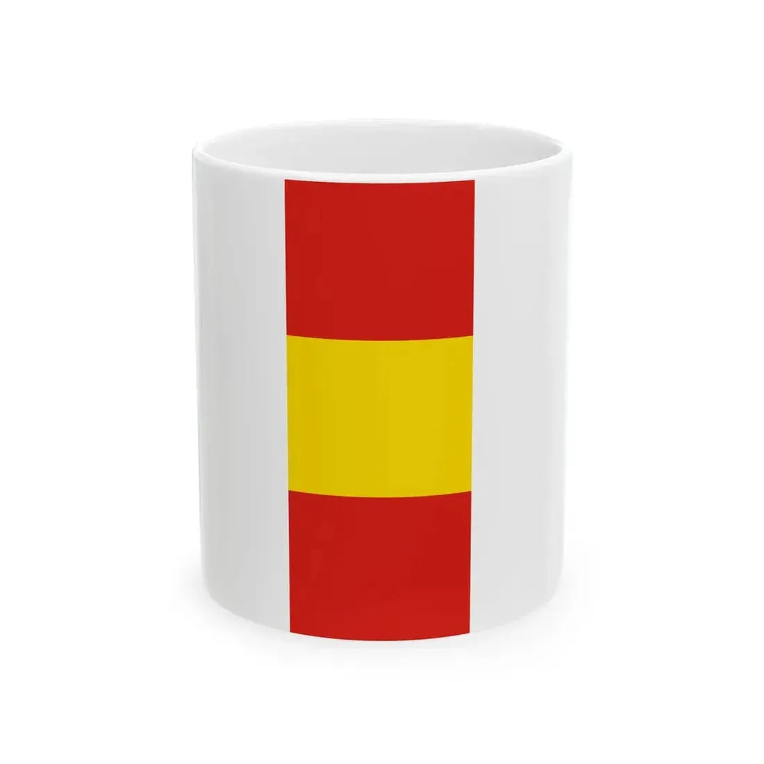 Knatterflagge Karlsruhe (Germany) White Coffee Mug 11oz - Go Mug Yourself