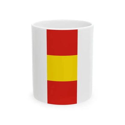 Knatterflagge Karlsruhe (Germany) White Coffee Mug 11oz - Go Mug Yourself