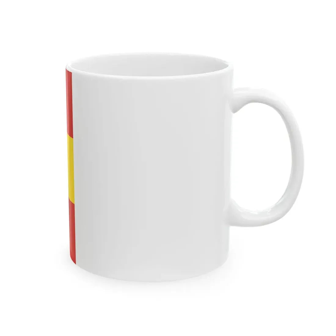 Knatterflagge Karlsruhe (Germany) White Coffee Mug - Go Mug Yourself