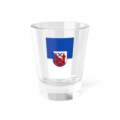Knatterflagge Ladenburg (Germany) Shot Glass 1.5oz 1.5oz - Go Mug Yourself