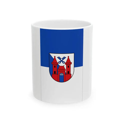 Knatterflagge Ladenburg (Germany) White Coffee Mug 11oz - Go Mug Yourself