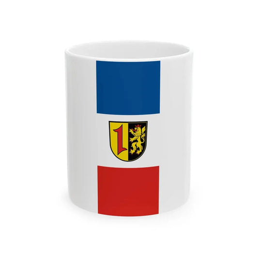 Knatterflagge Mannheim (Germany) White Coffee Mug 11oz - Go Mug Yourself