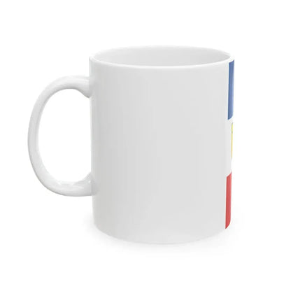 Knatterflagge Mannheim (Germany) White Coffee Mug - Go Mug Yourself