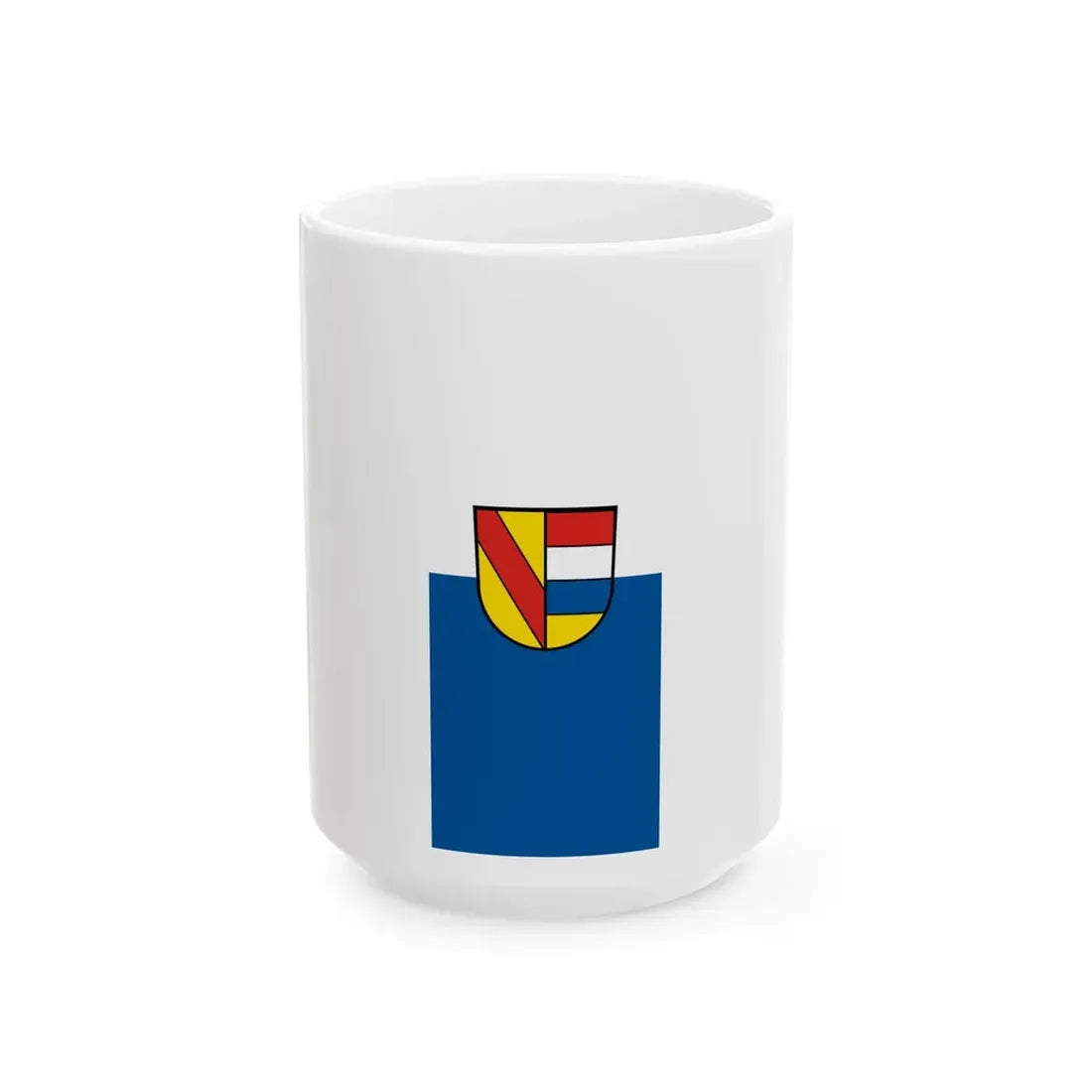 Knatterflagge Pforzheim (Germany) White Coffee Mug 15oz - Go Mug Yourself