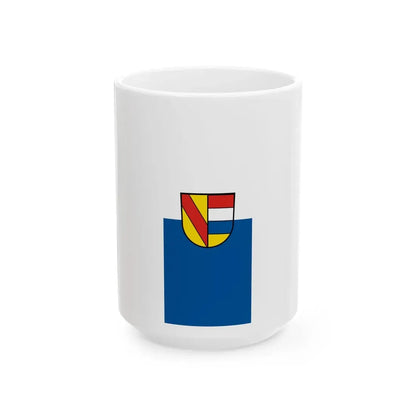 Knatterflagge Pforzheim (Germany) White Coffee Mug 15oz - Go Mug Yourself