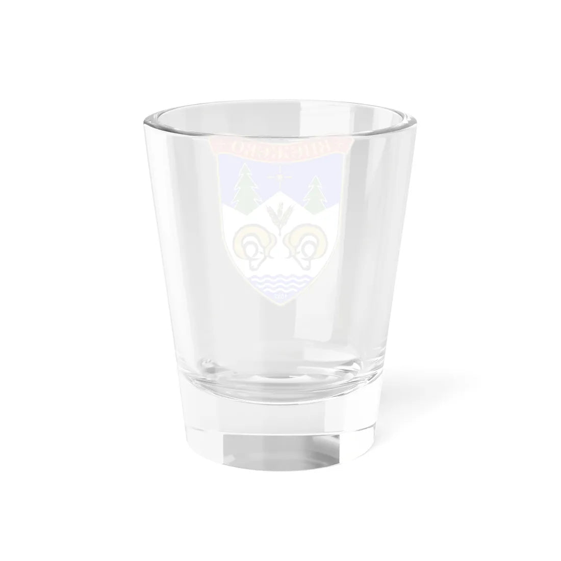 Kneževo grb (Bosnia and Herzegovina) (Coat of Arms) Shot Glass 1.5oz - Go Mug Yourself
