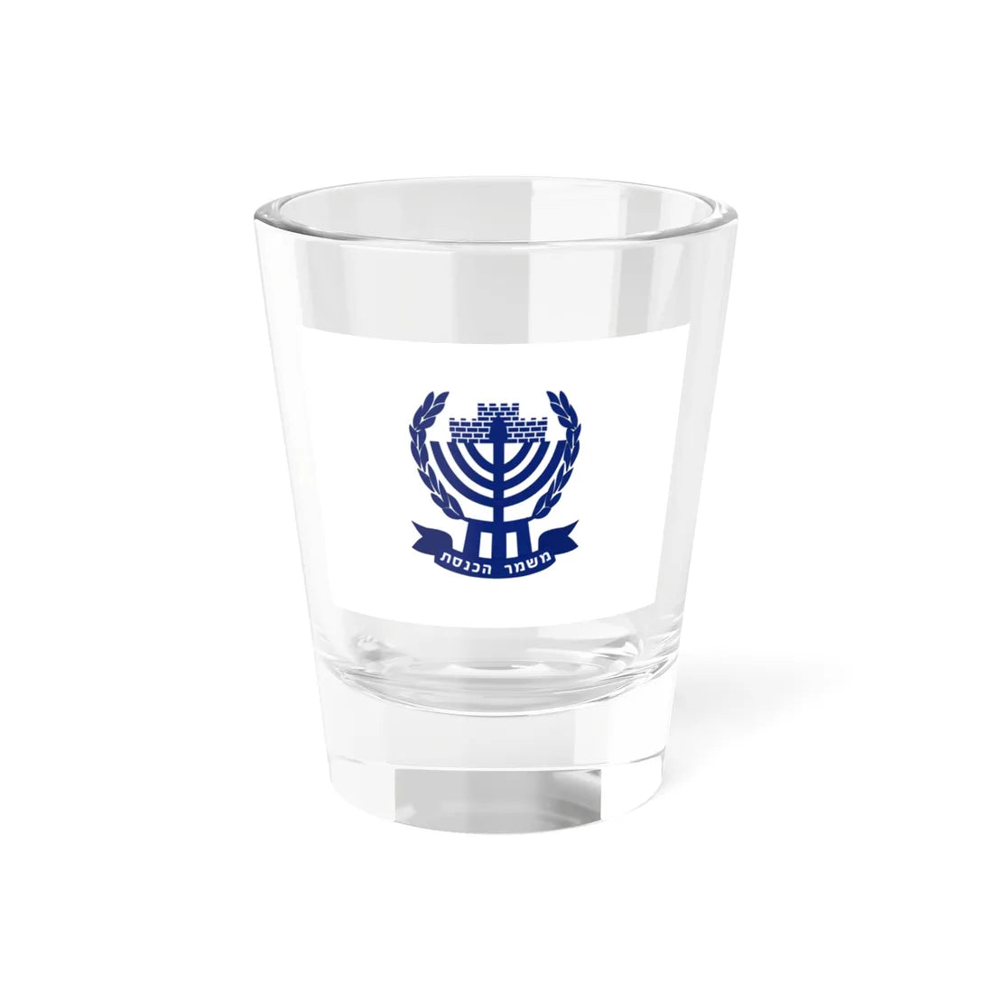 Knesset Guard Flag (Israel) Shot Glass 1.5oz 1.5oz - Go Mug Yourself
