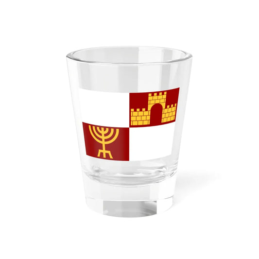 Knesset Guard Old Flag 1958-2007 (Israel) Shot Glass 1.5oz 1.5oz - Go Mug Yourself