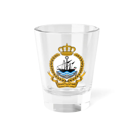 KNF Seal (Kuwait) (Coat of Arms) Shot Glass 1.5oz 1.5oz - Go Mug Yourself