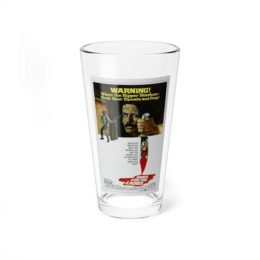 KNIFE FOR THE LADIES 1974 Movie Poster - Pint Glass 16oz-16oz-Go Mug Yourself