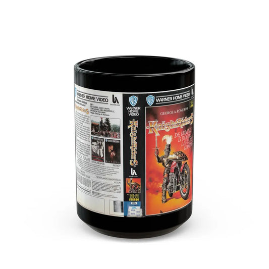 KNIGHTRIDERS (VHS COVER) - Black Coffee Mug-15oz-Go Mug Yourself